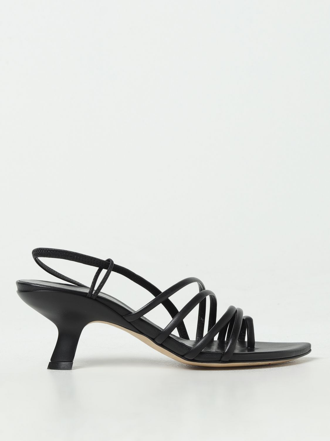 Vic Matié Flat Sandals VIC MATIÉ Woman colour Black