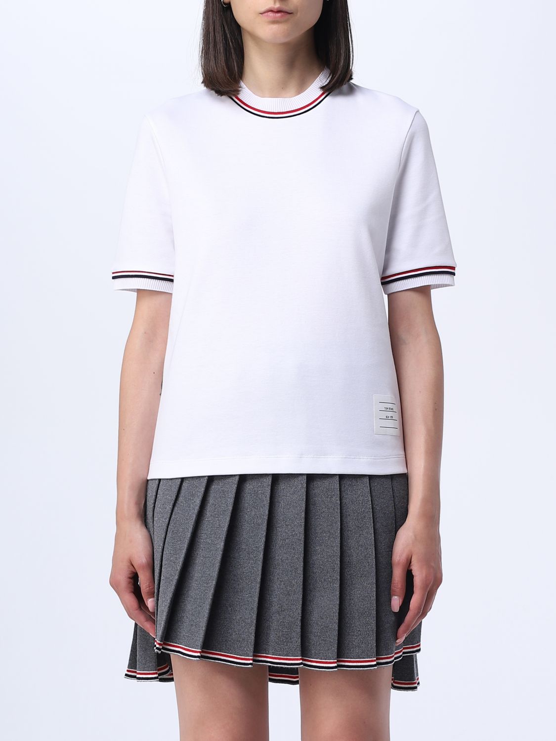 Thom Browne T-Shirt THOM BROWNE Woman colour White