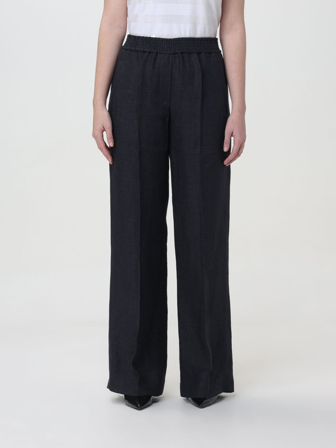 Brunello Cucinelli Trousers BRUNELLO CUCINELLI Woman colour Black