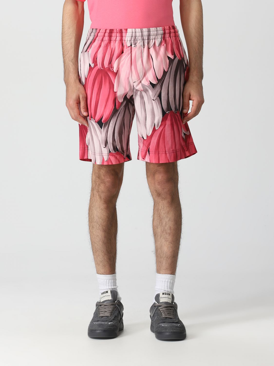 Msgm Short MSGM Men colour Pink