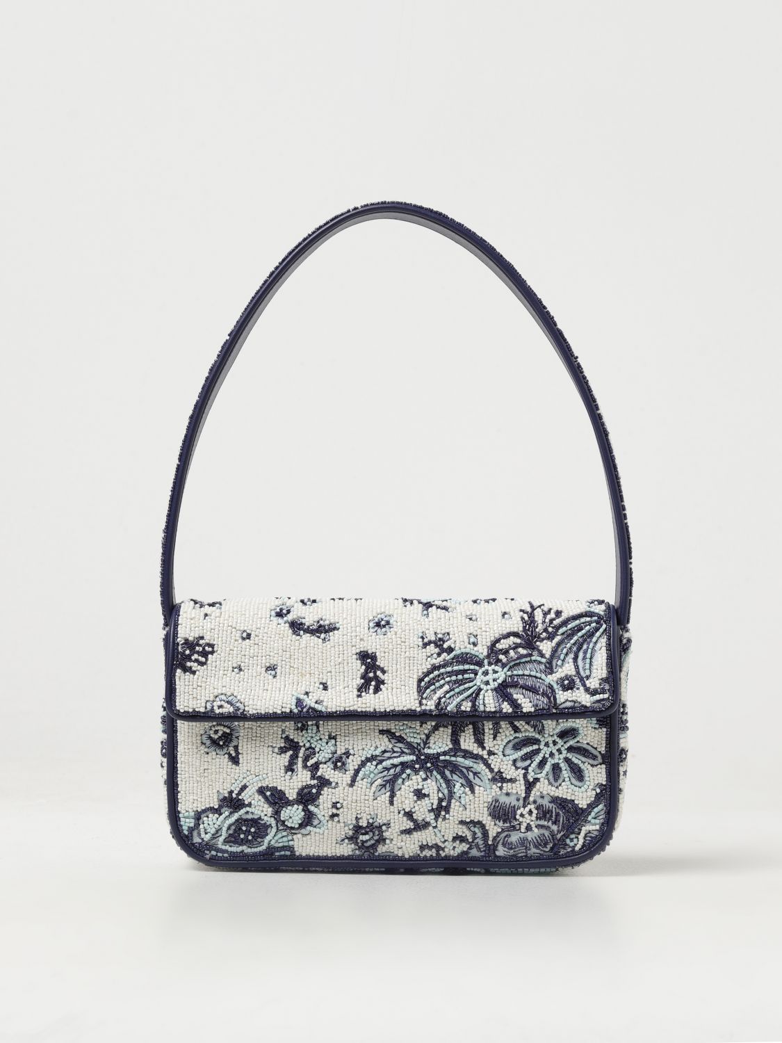 Staud Shoulder Bag STAUD Woman colour Gnawed Blue