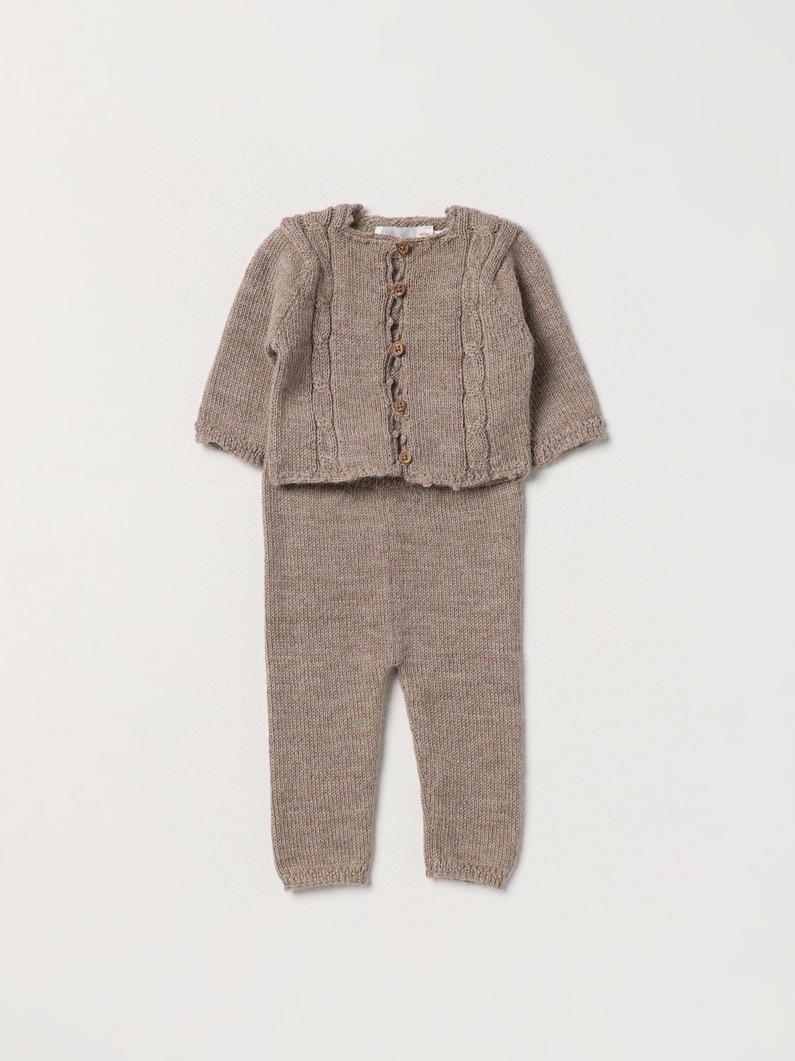 Bonpoint Romper BONPOINT Kids colour Brown