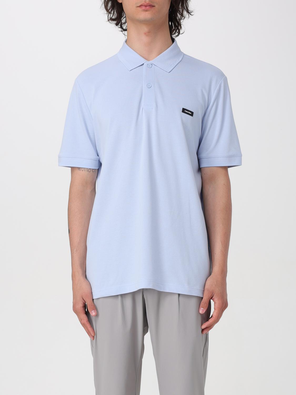 Calvin Klein Polo Shirt CALVIN KLEIN Men color Gnawed Blue