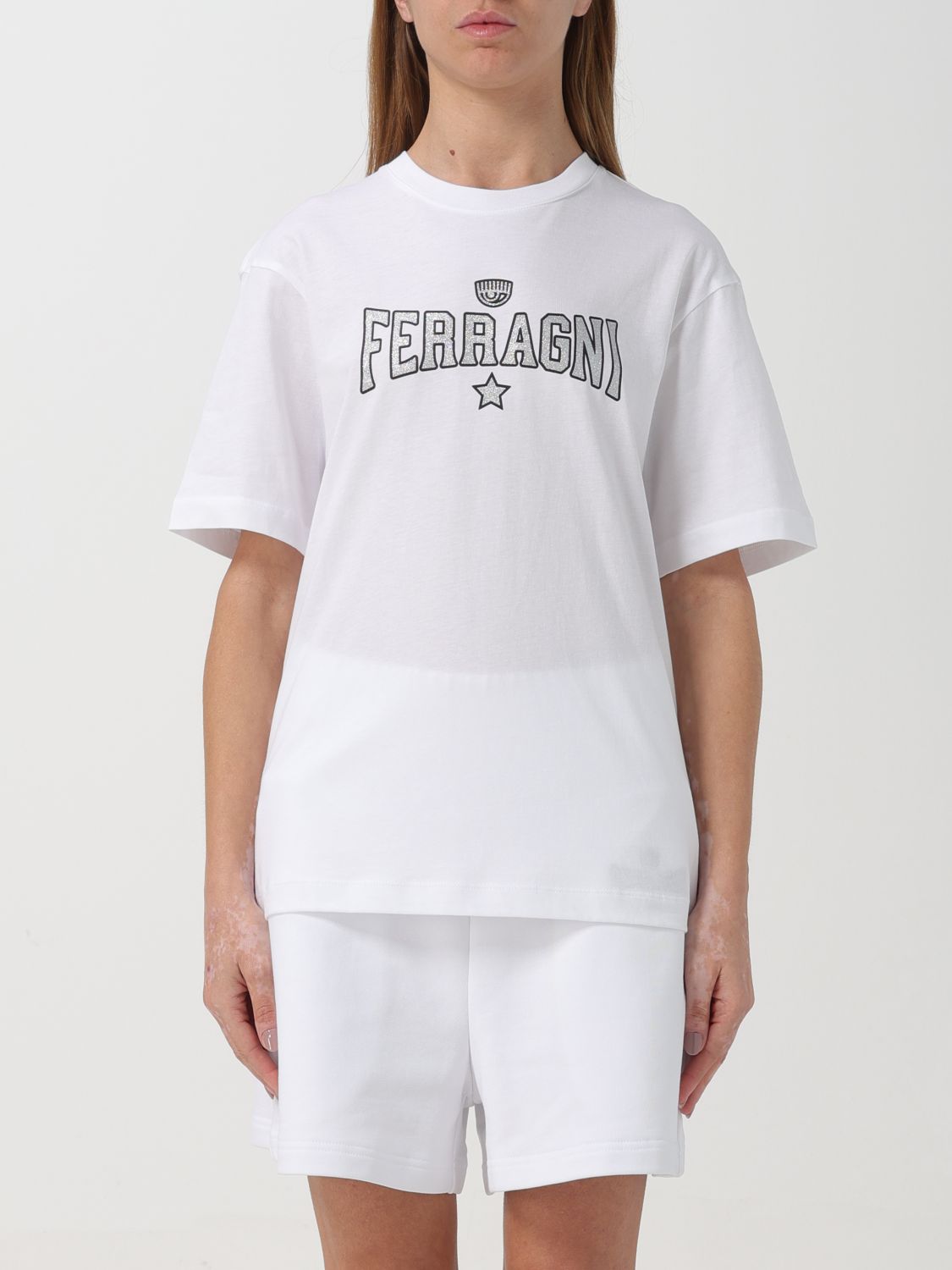 CHIARA FERRAGNI T-Shirt CHIARA FERRAGNI Woman colour White