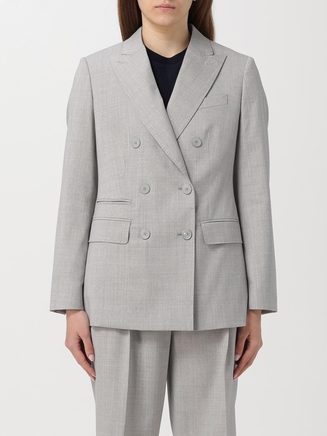 Max Mara Blazer MAX MARA Woman colour Grey