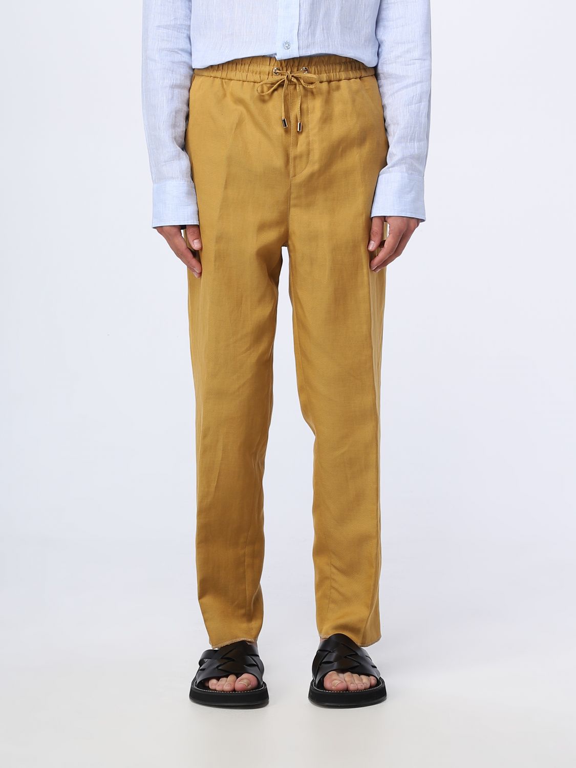 Etro Trousers ETRO Men colour Ocher