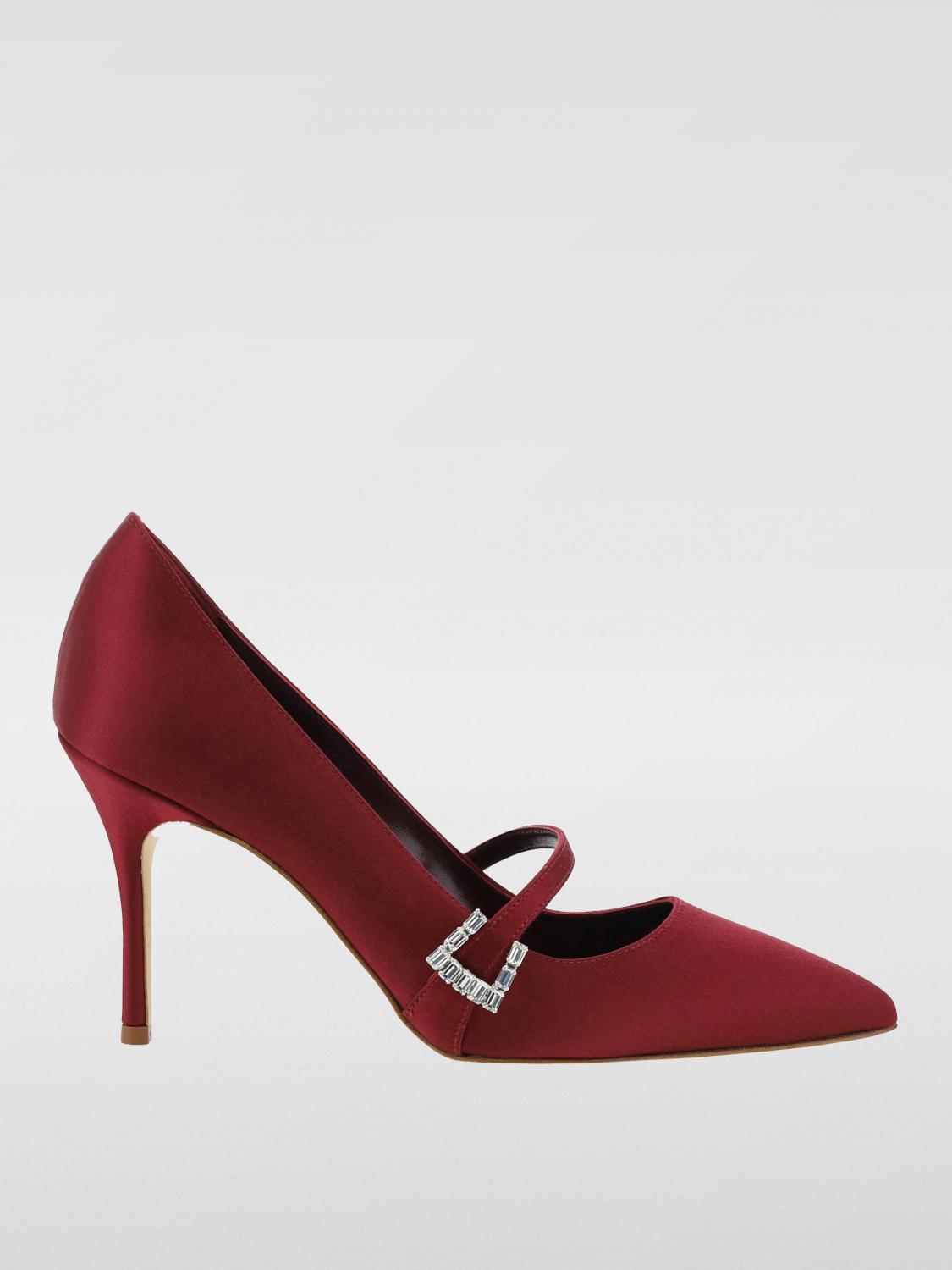 Manolo Blahnik Pumps MANOLO BLAHNIK Woman color Red