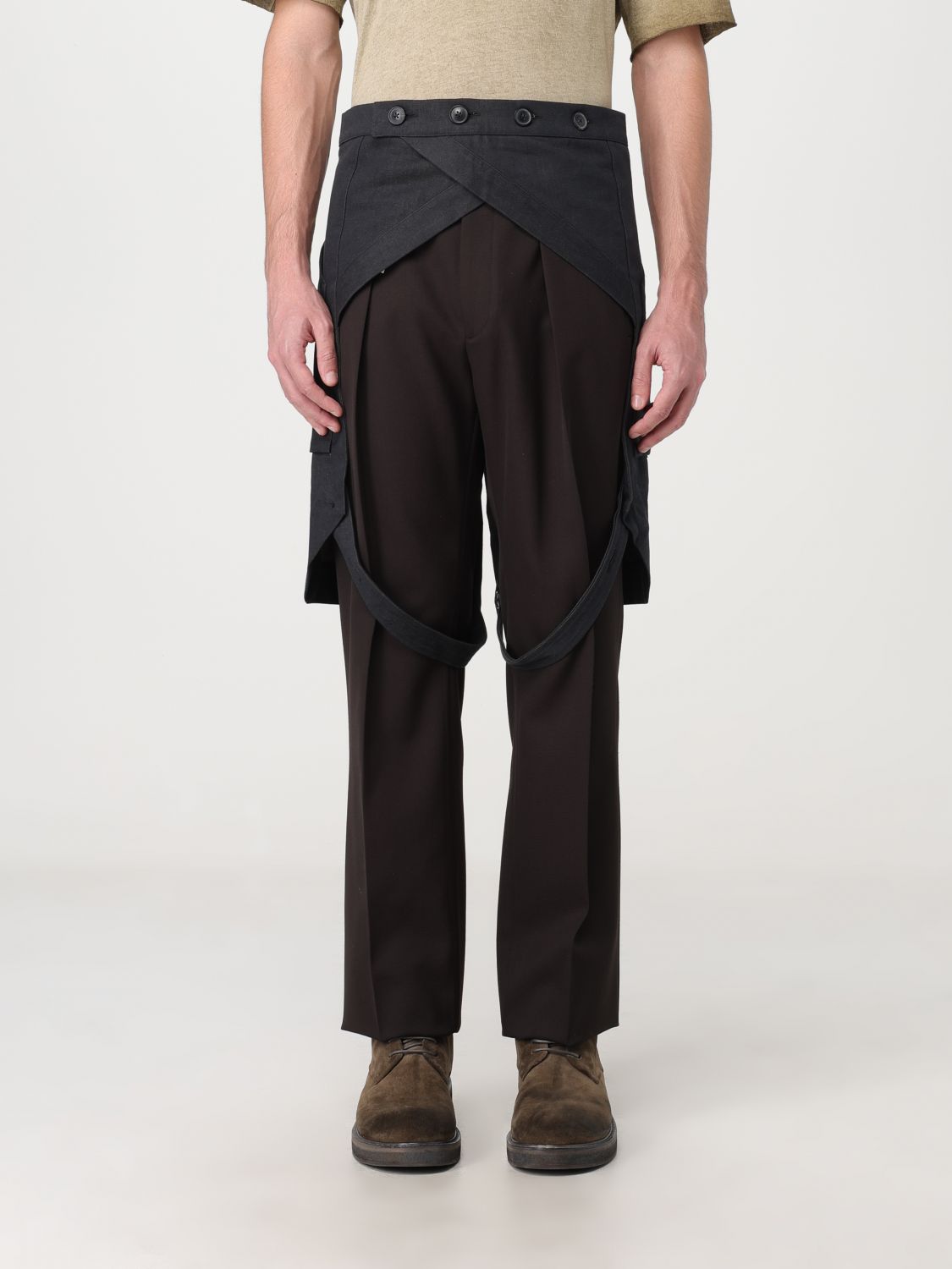 Jan-Jan Van Essche Trousers JAN-JAN VAN ESSCHE Men colour Black