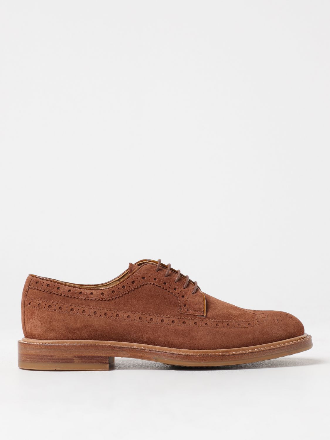 Brunello Cucinelli Brogue Shoes BRUNELLO CUCINELLI Men colour Brown