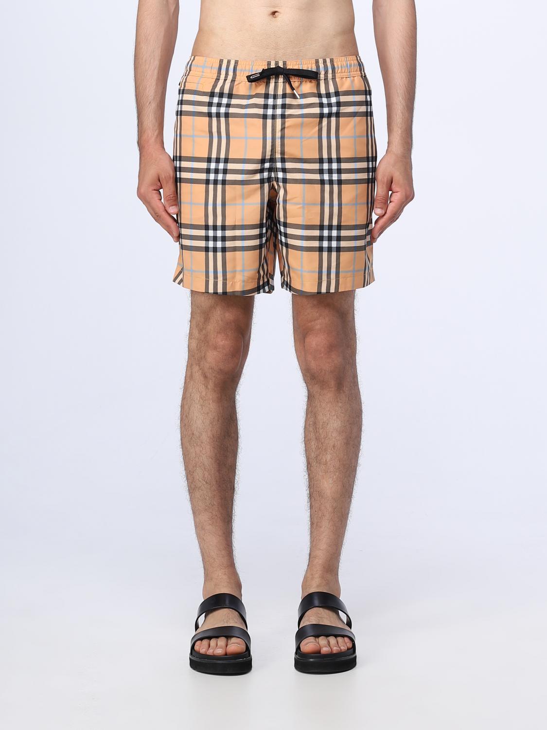 Burberry Swimsuit BURBERRY Men colour Camel