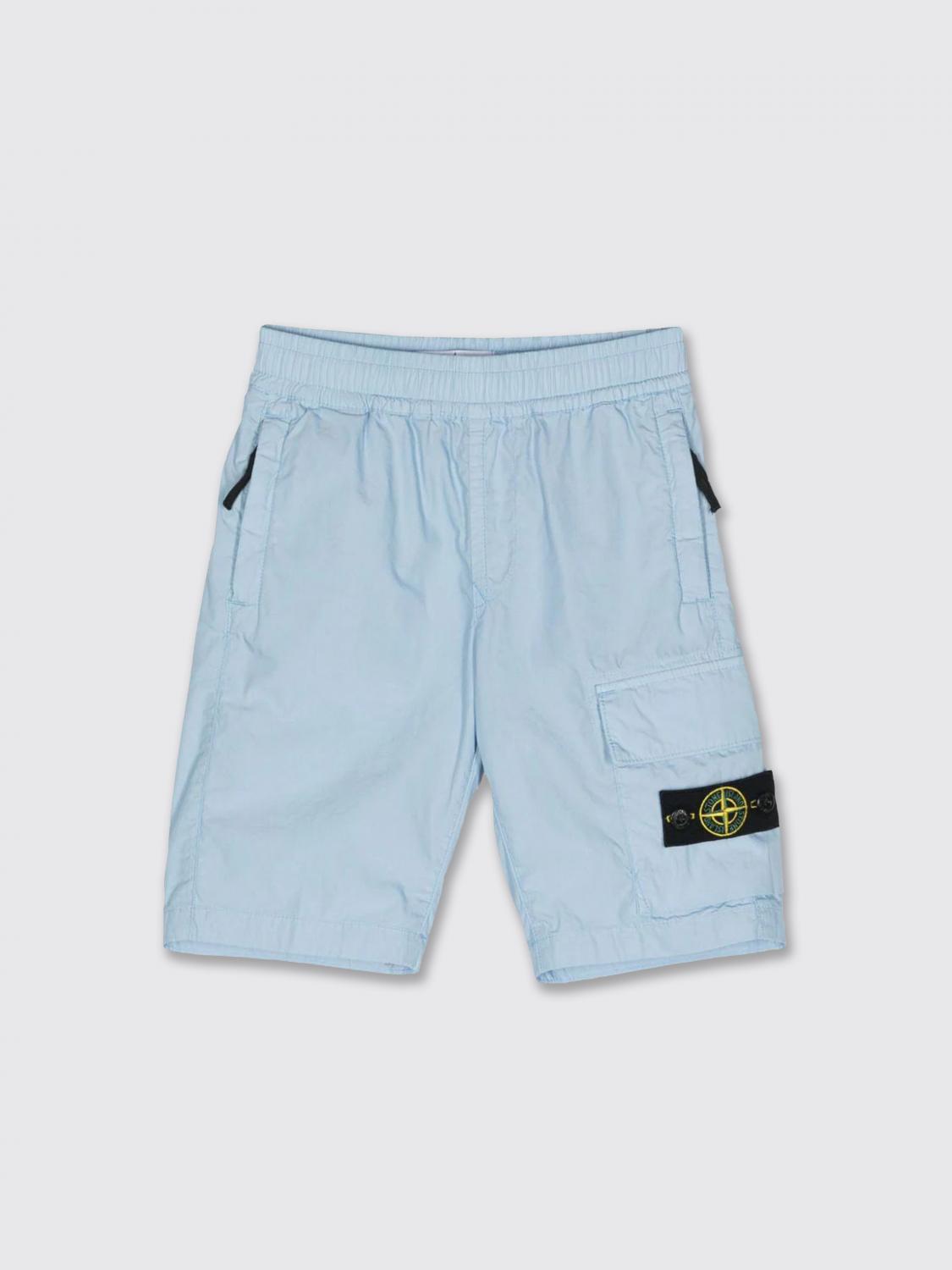 Stone Island Junior Shorts STONE ISLAND JUNIOR Kids colour Blue