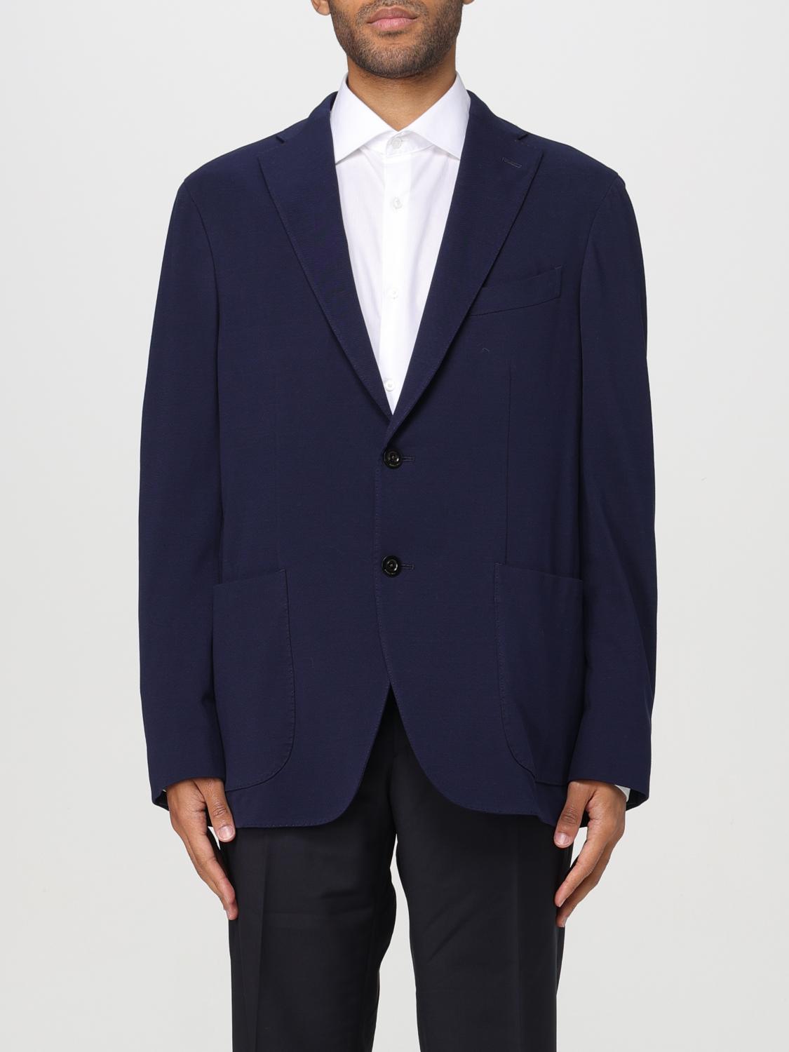 Boglioli Blazer BOGLIOLI Men color Blue