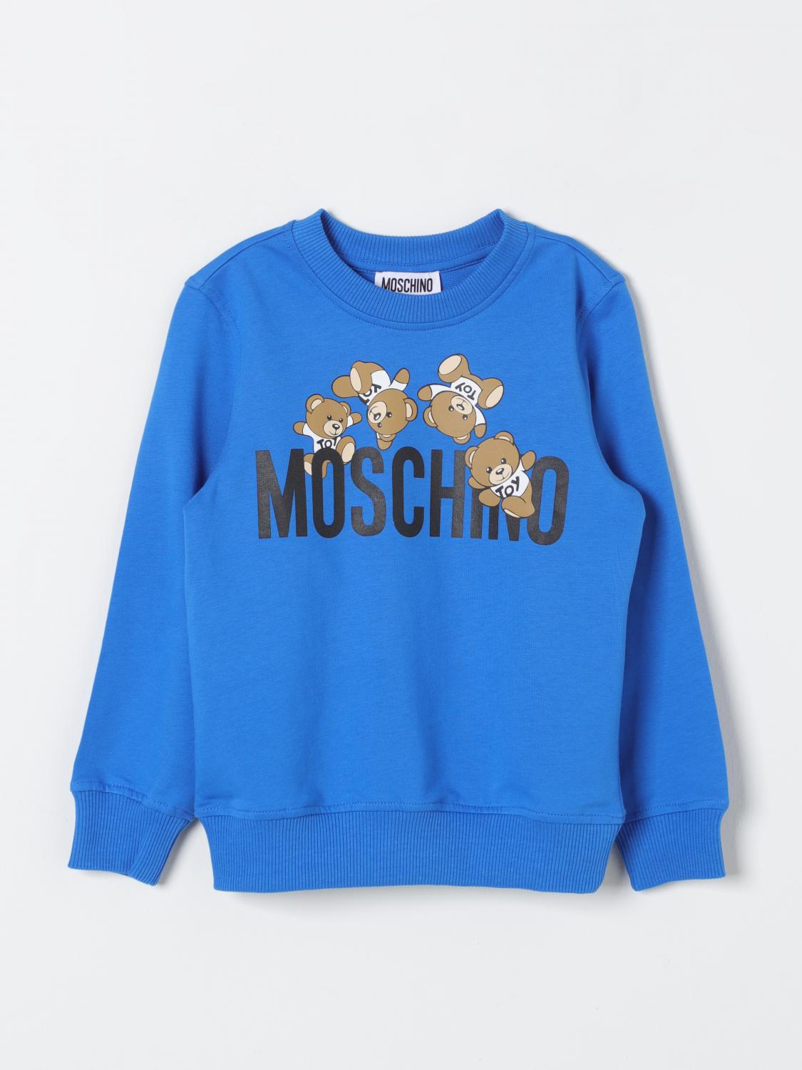 Moschino Sweater MOSCHINO Kids color Royal Blue