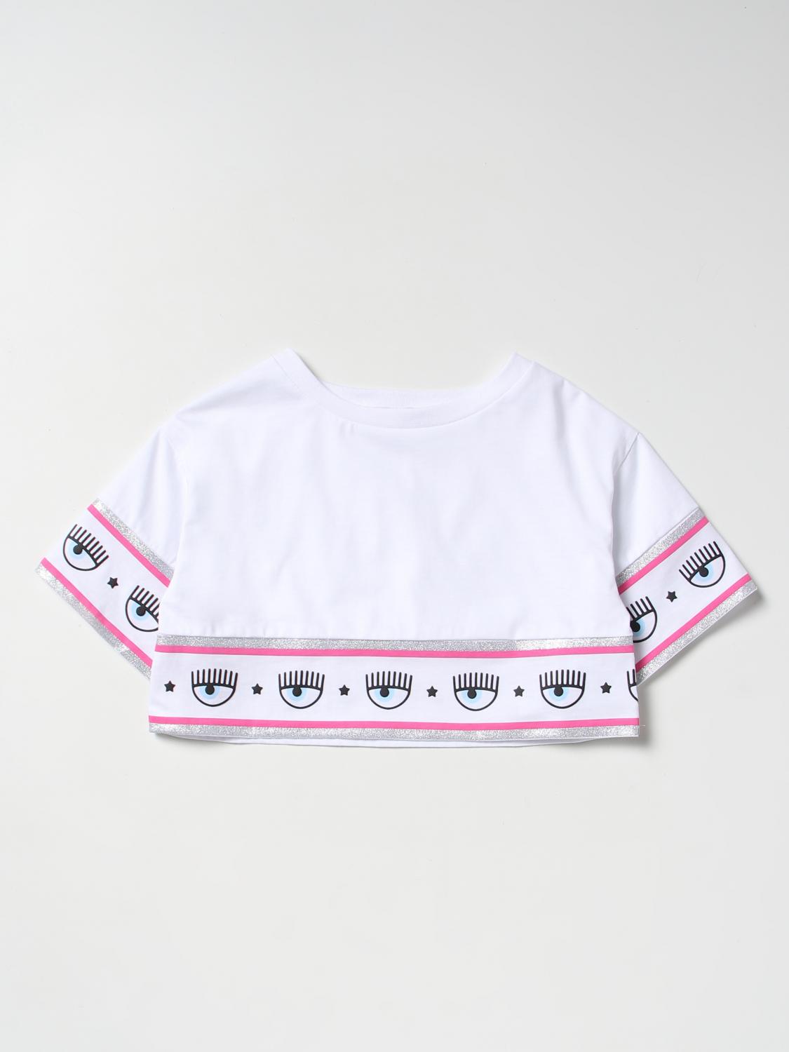 CHIARA FERRAGNI T-Shirt CHIARA FERRAGNI Kids colour White