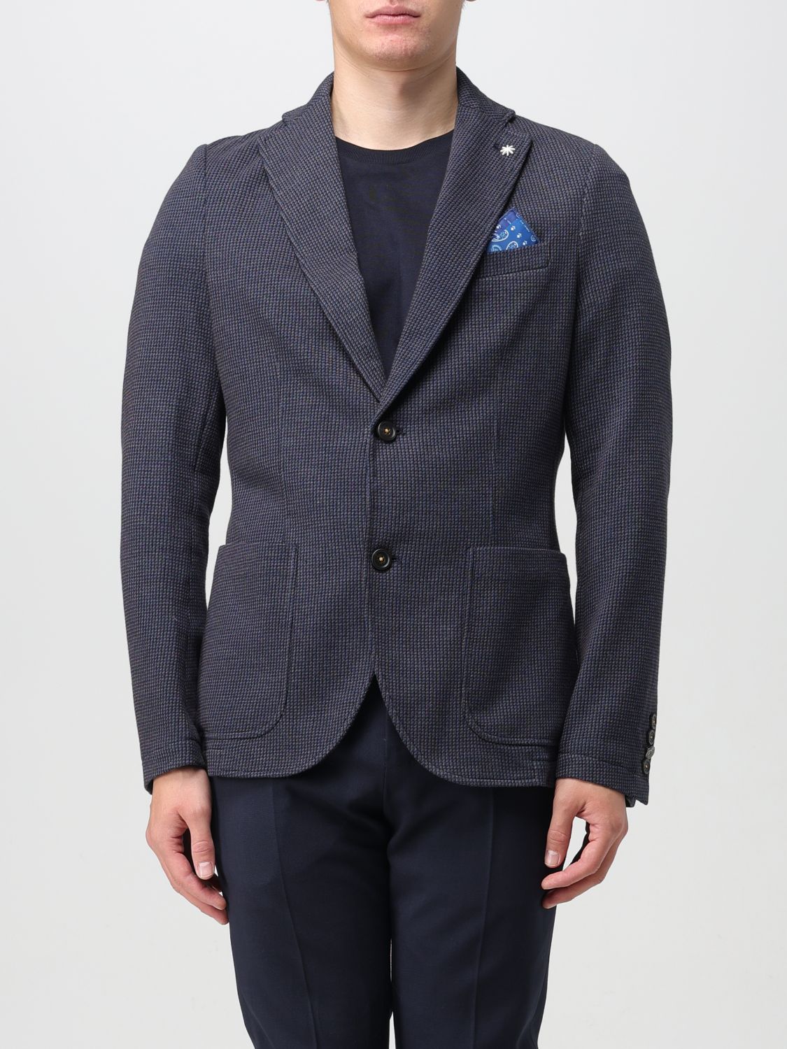 Manuel Ritz Blazer MANUEL RITZ Men colour Blue