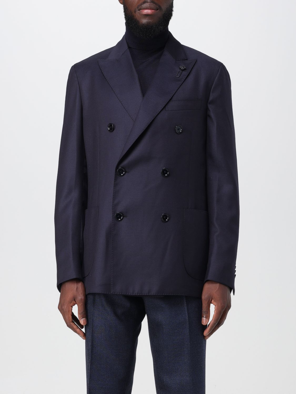 Lardini Blazer LARDINI Men colour Blue