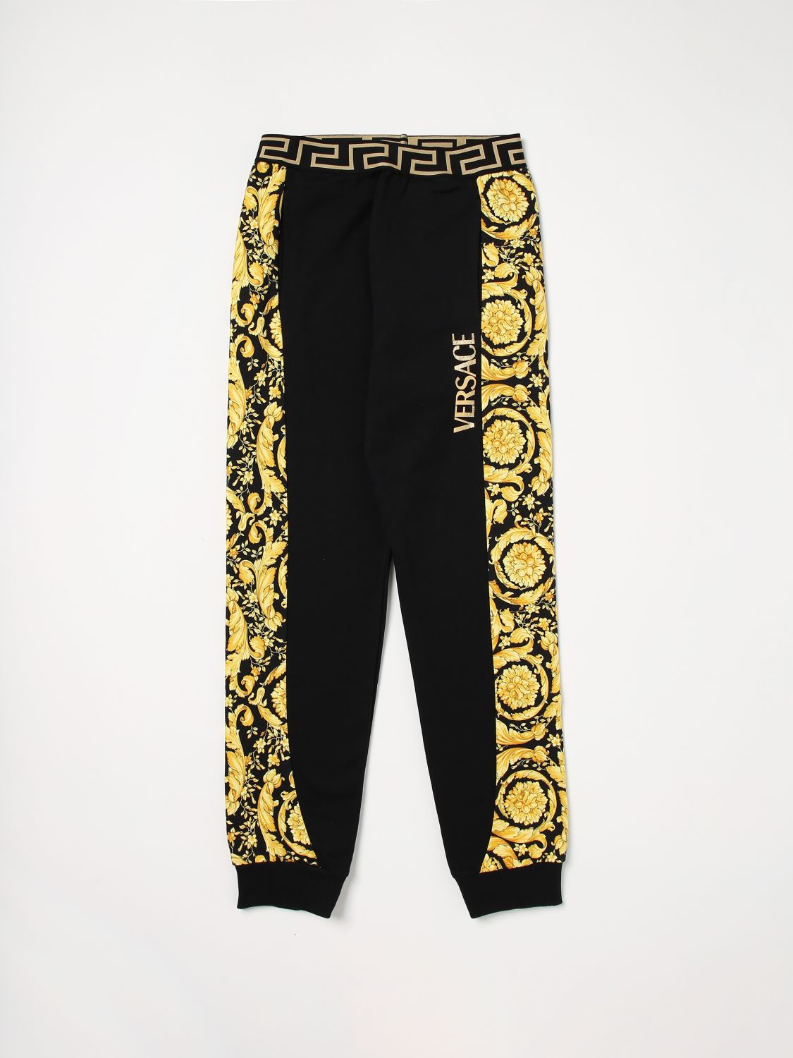 Young Versace Trousers YOUNG VERSACE Kids colour Black