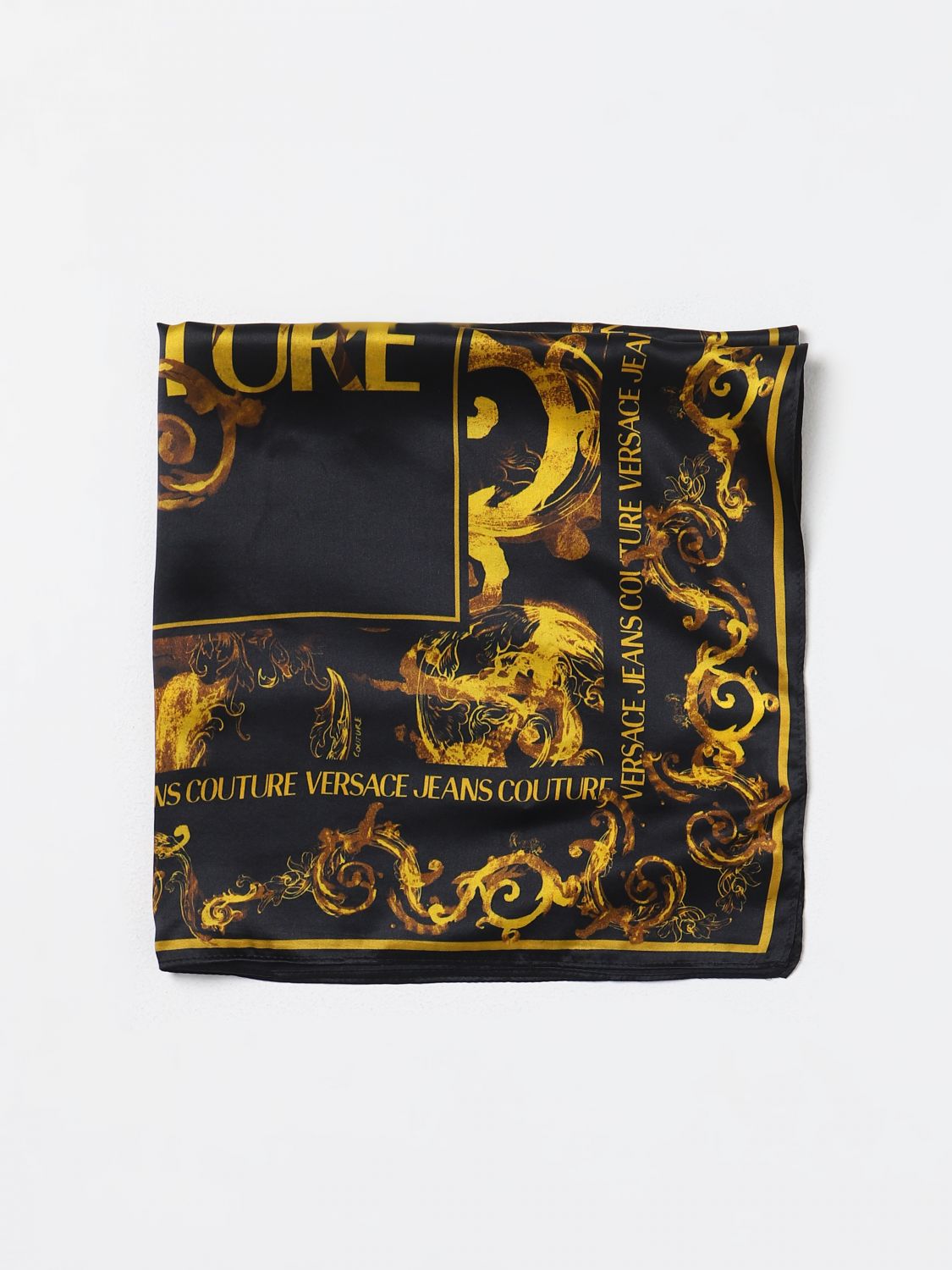 Versace Jeans Couture Neckerchief VERSACE JEANS COUTURE Woman colour Black