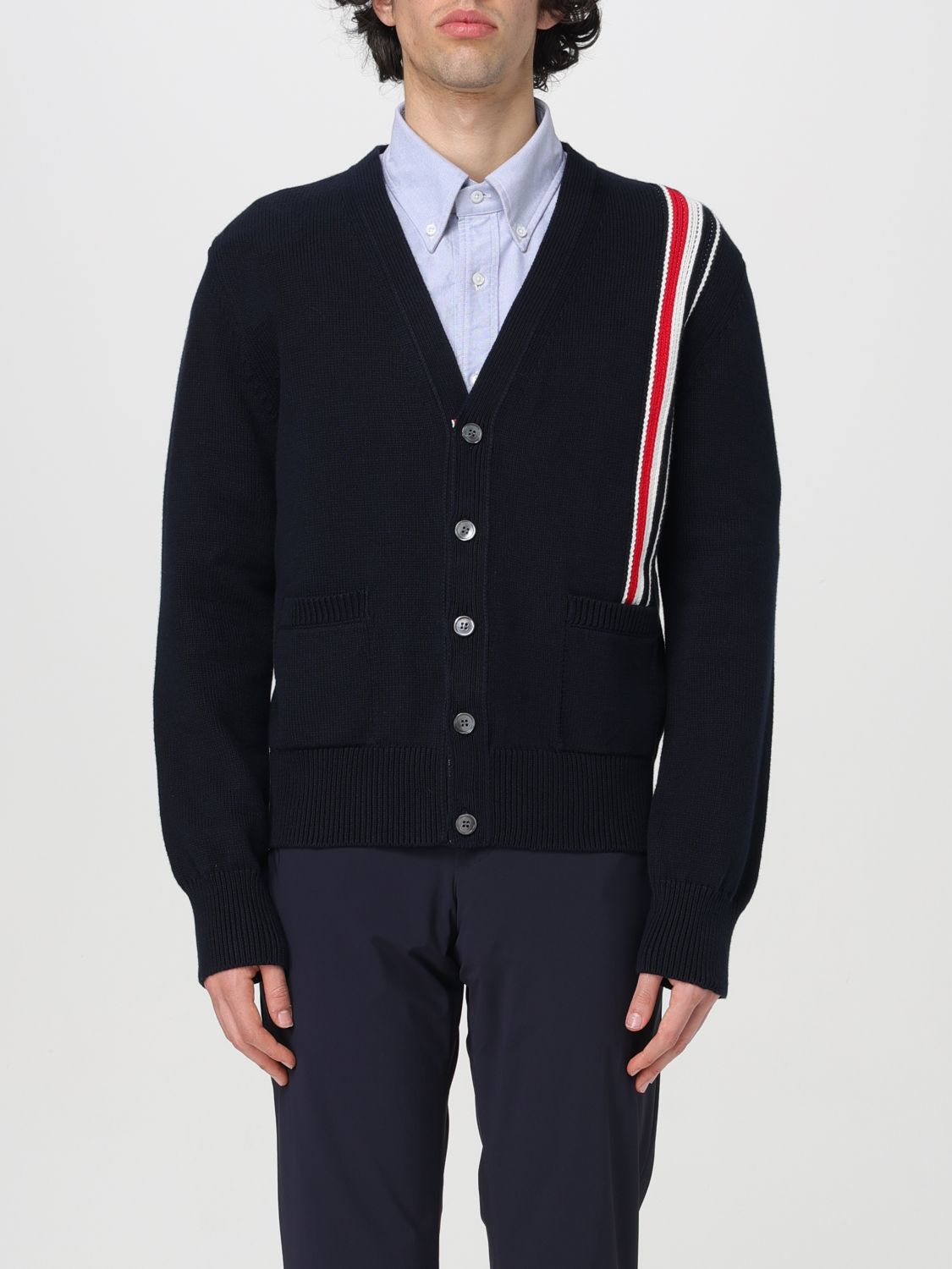 Thom Browne Cardigan THOM BROWNE Men colour Blue