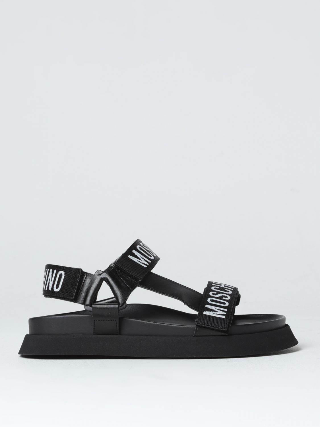 Moschino Couture Flat Sandals MOSCHINO COUTURE Woman colour Black