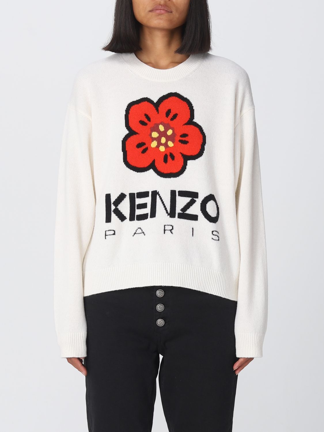 Kenzo Jumper KENZO Woman colour White