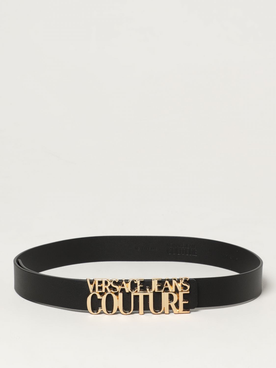 Versace Jeans Couture Belt VERSACE JEANS COUTURE Woman colour Black