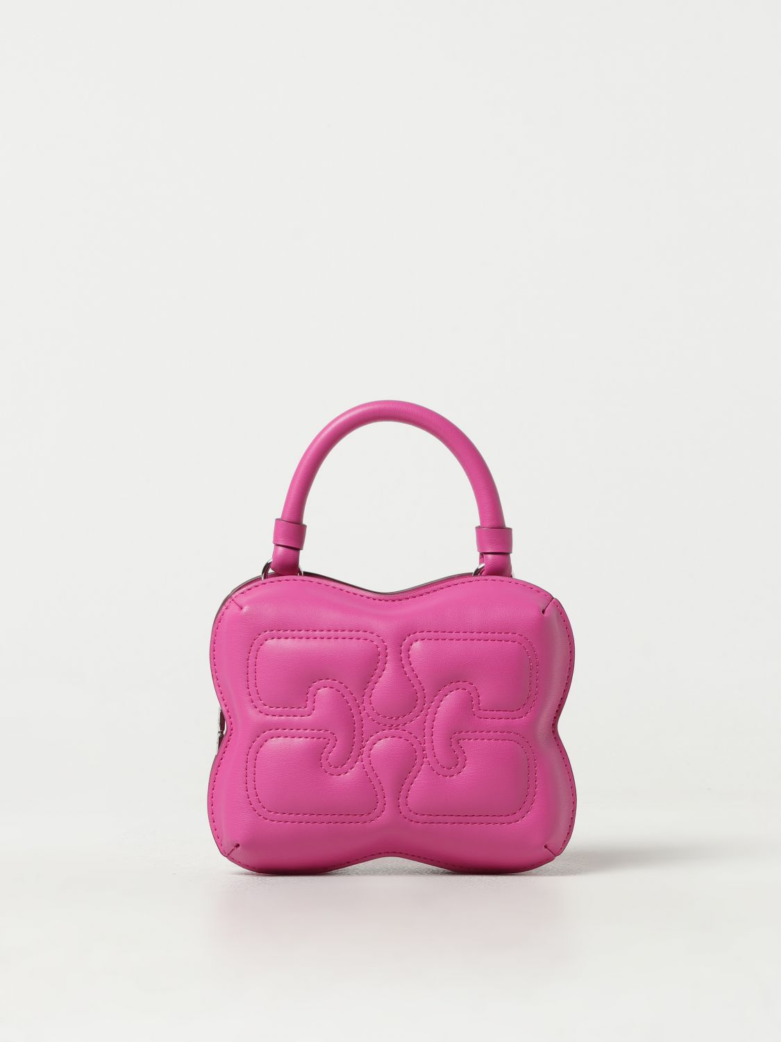 Ganni Mini Bag GANNI Woman colour Fuchsia