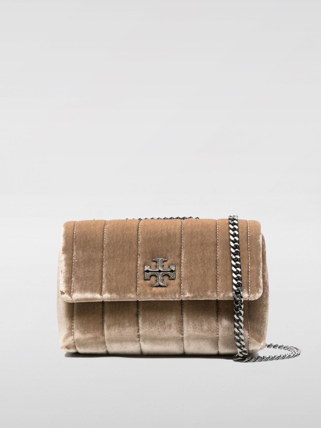 Tory Burch Crossbody Bags TORY BURCH Woman color Dove Grey