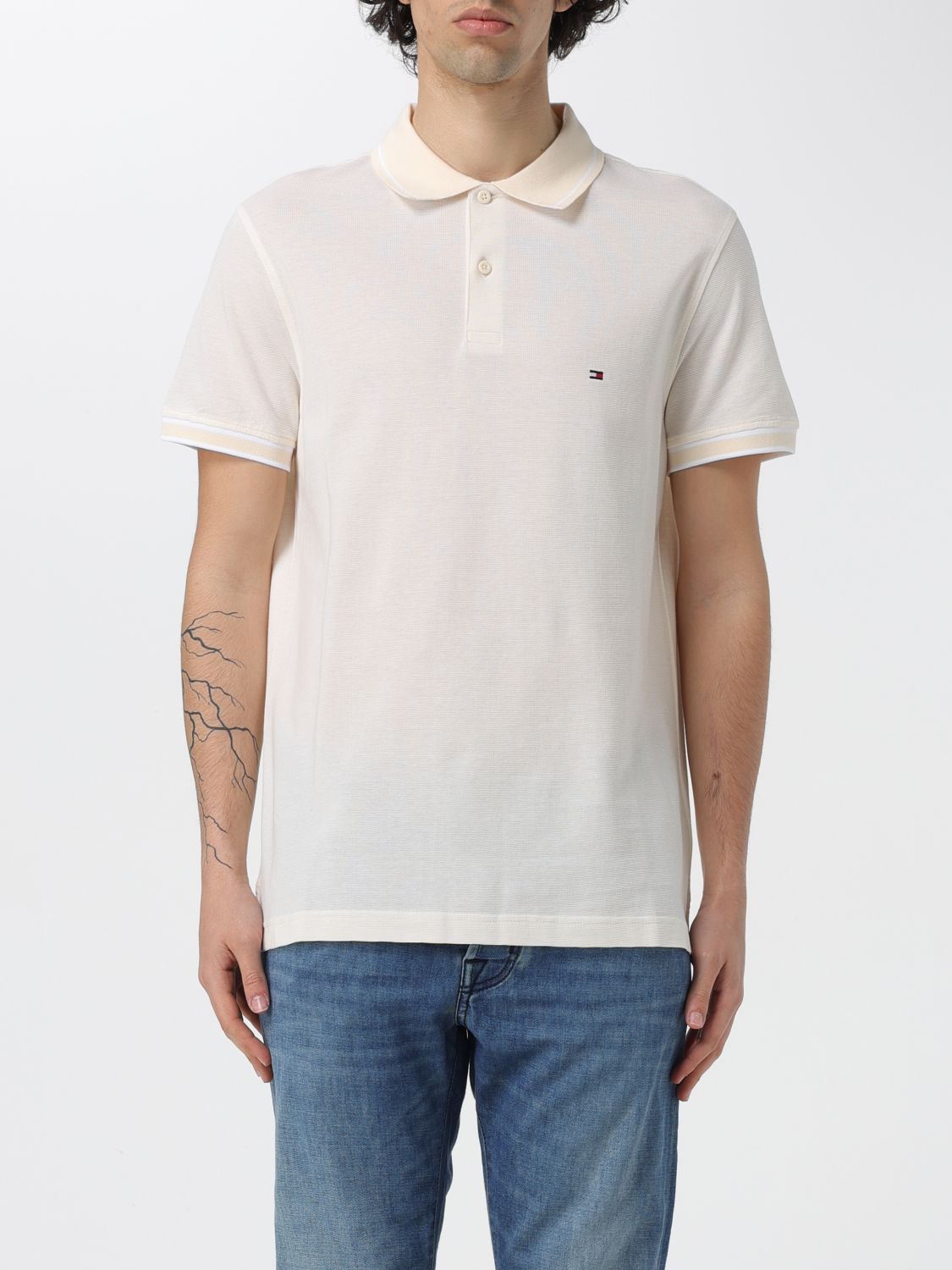 Tommy Hilfiger Polo Shirt TOMMY HILFIGER Men colour Beige