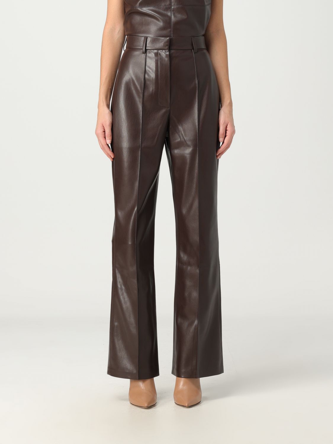 Nanushka Trousers NANUSHKA Woman colour Coffee