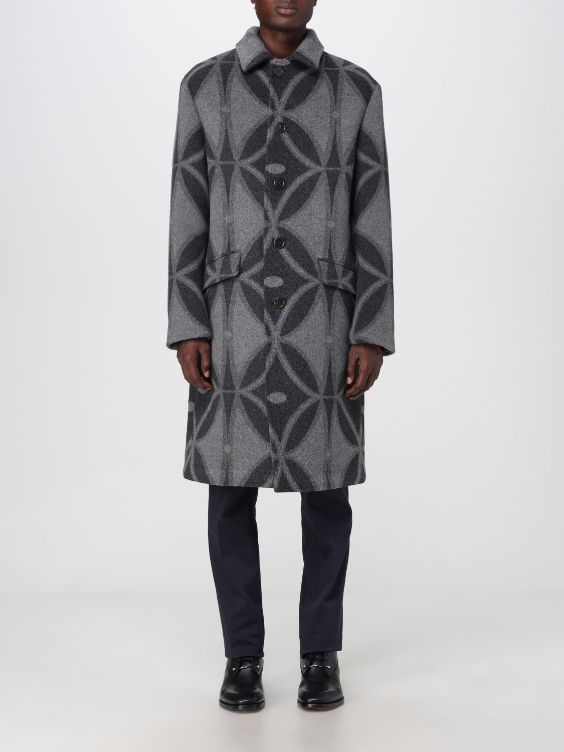 Etro Coat ETRO Men colour Grey