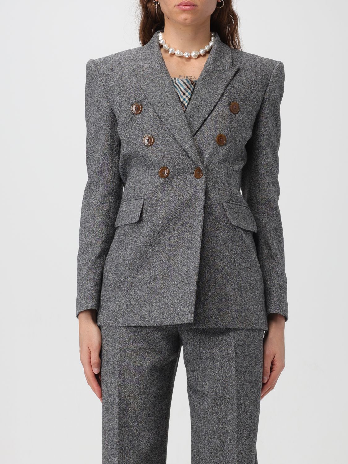 Vivienne Westwood Blazer VIVIENNE WESTWOOD Woman colour Grey