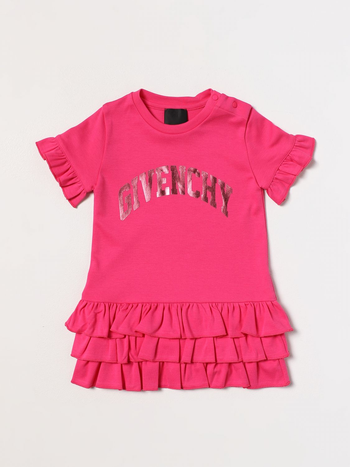 Givenchy Romper GIVENCHY Kids colour Fuchsia