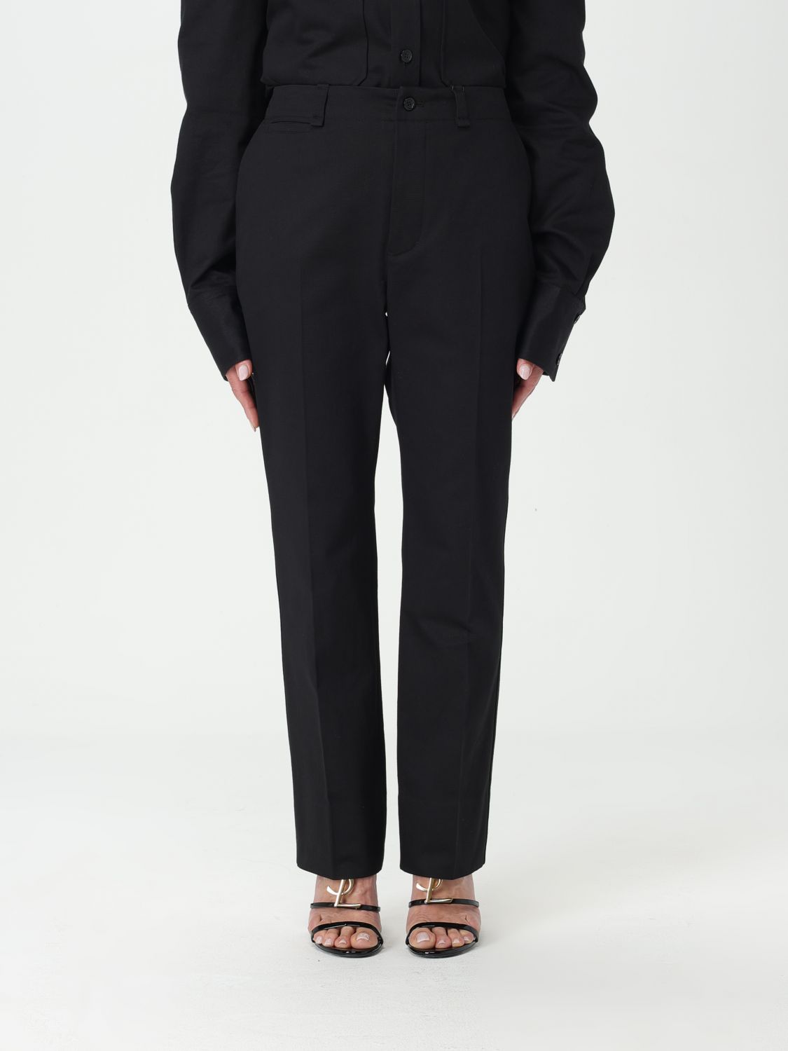 Saint Laurent Pants SAINT LAURENT Woman color Black