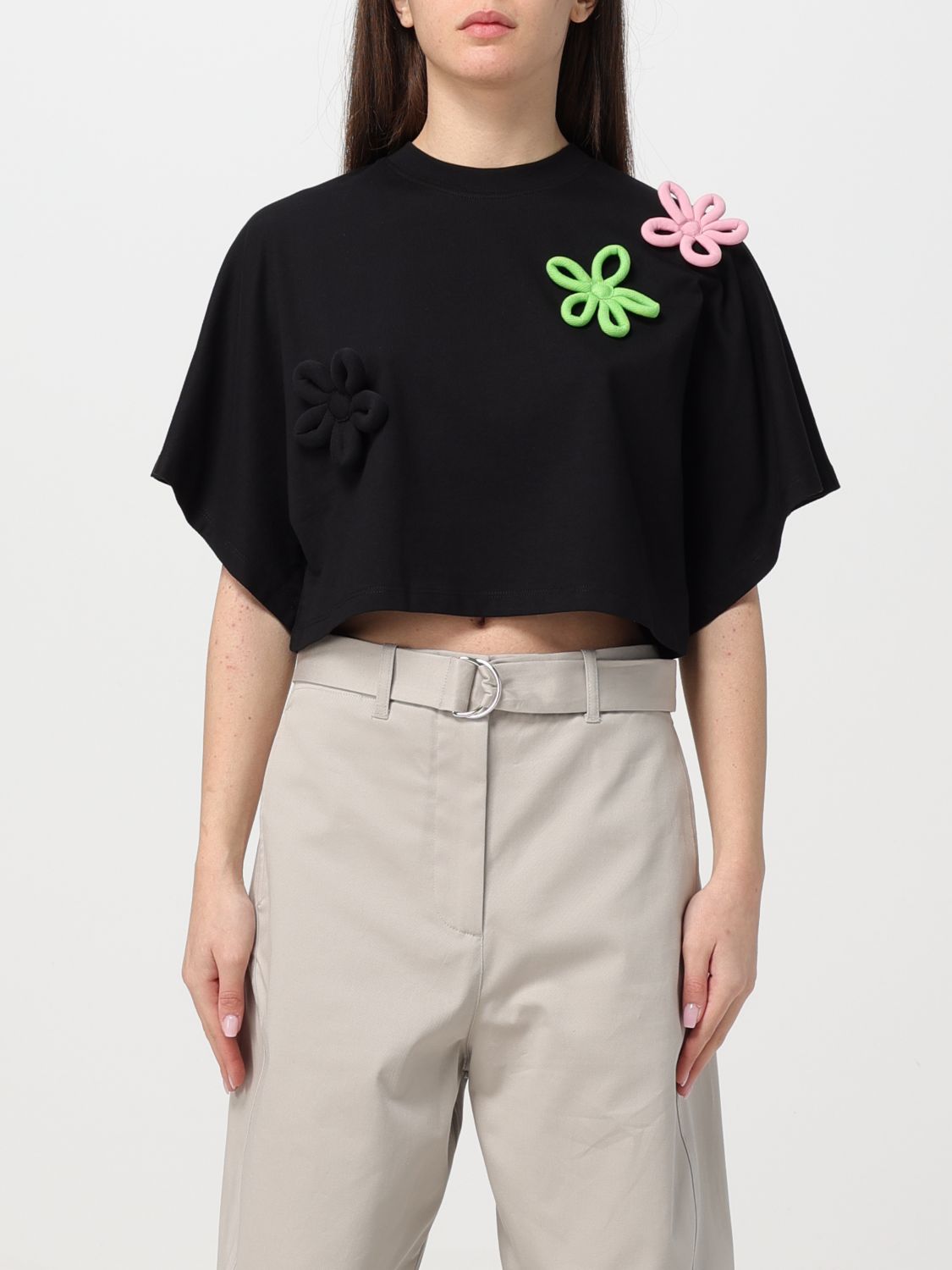 Msgm T-Shirt MSGM Woman colour Black