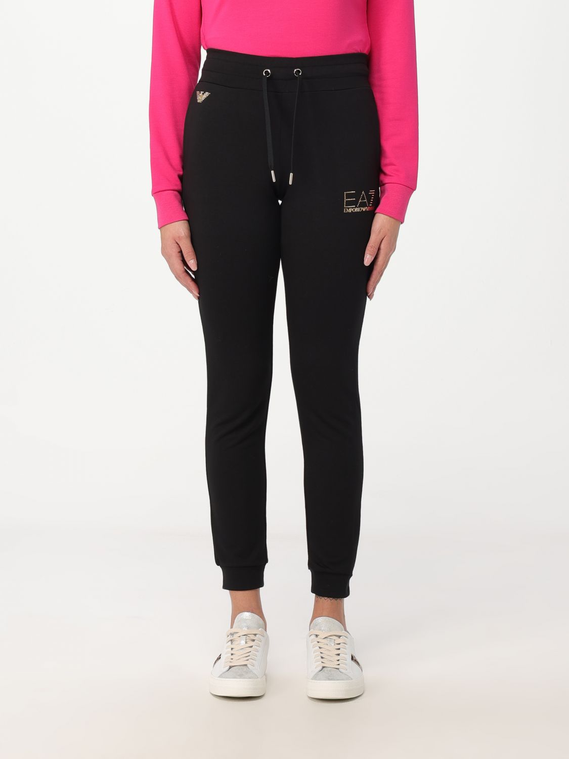 EA7 Trousers EA7 Woman colour Black