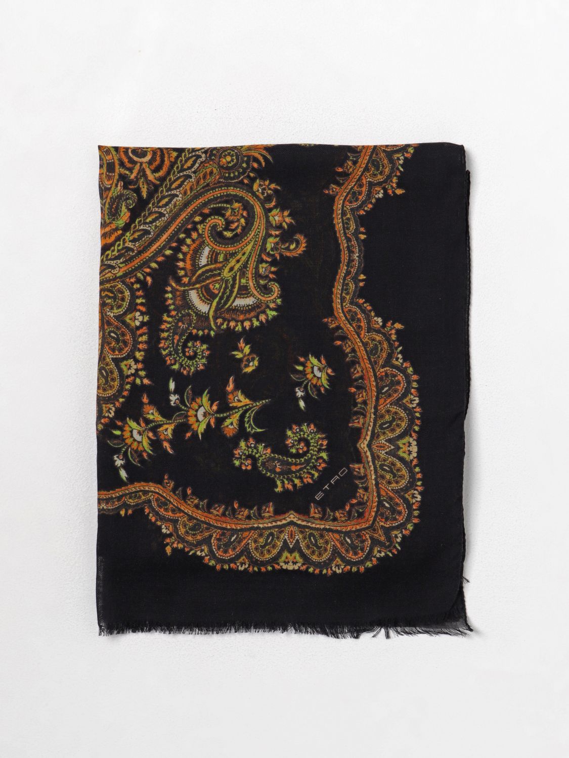 Etro Scarf ETRO Woman colour Black