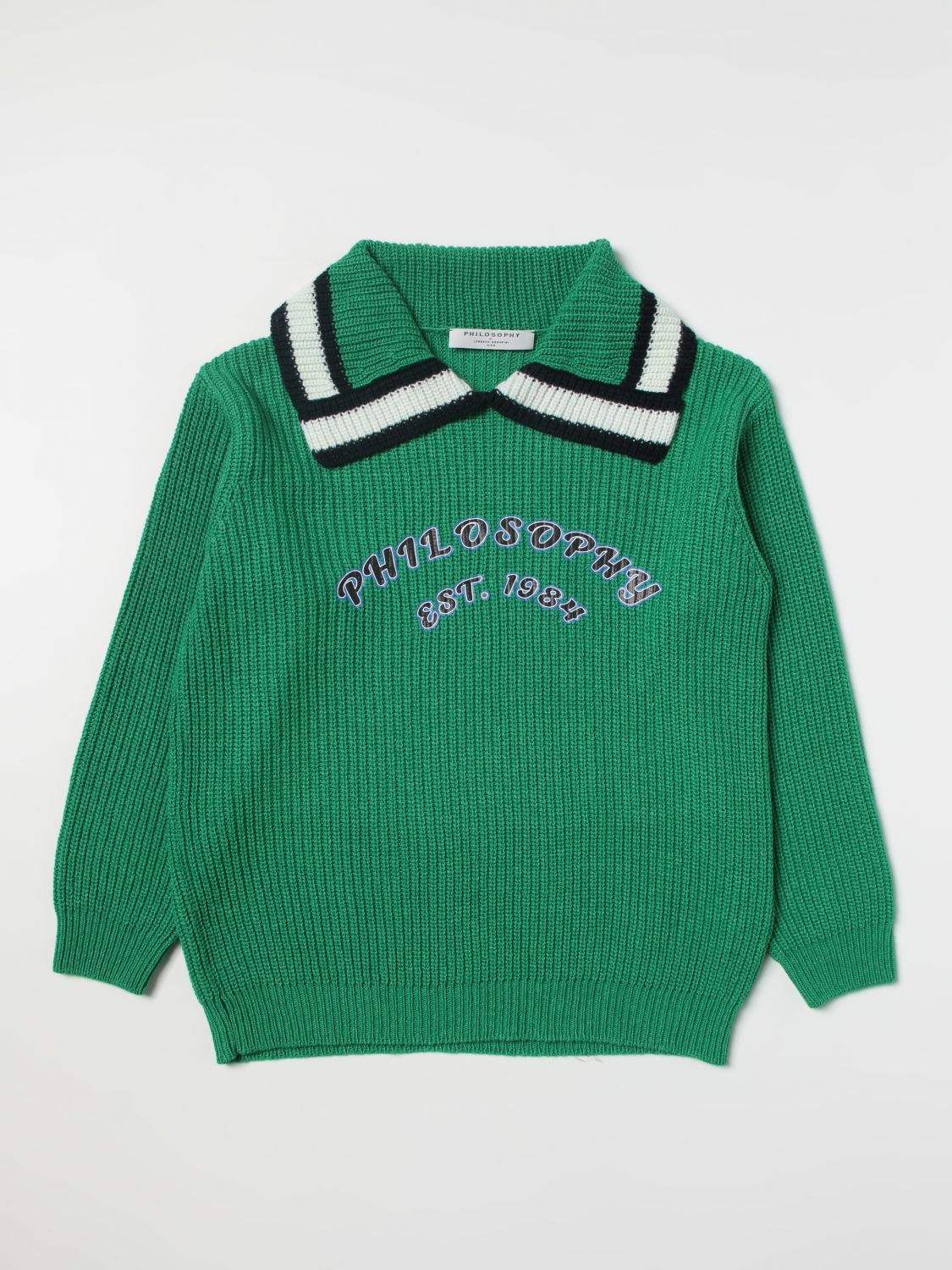 Philosophy Di Lorenzo Serafini Jumper PHILOSOPHY DI LORENZO SERAFINI Kids colour Green