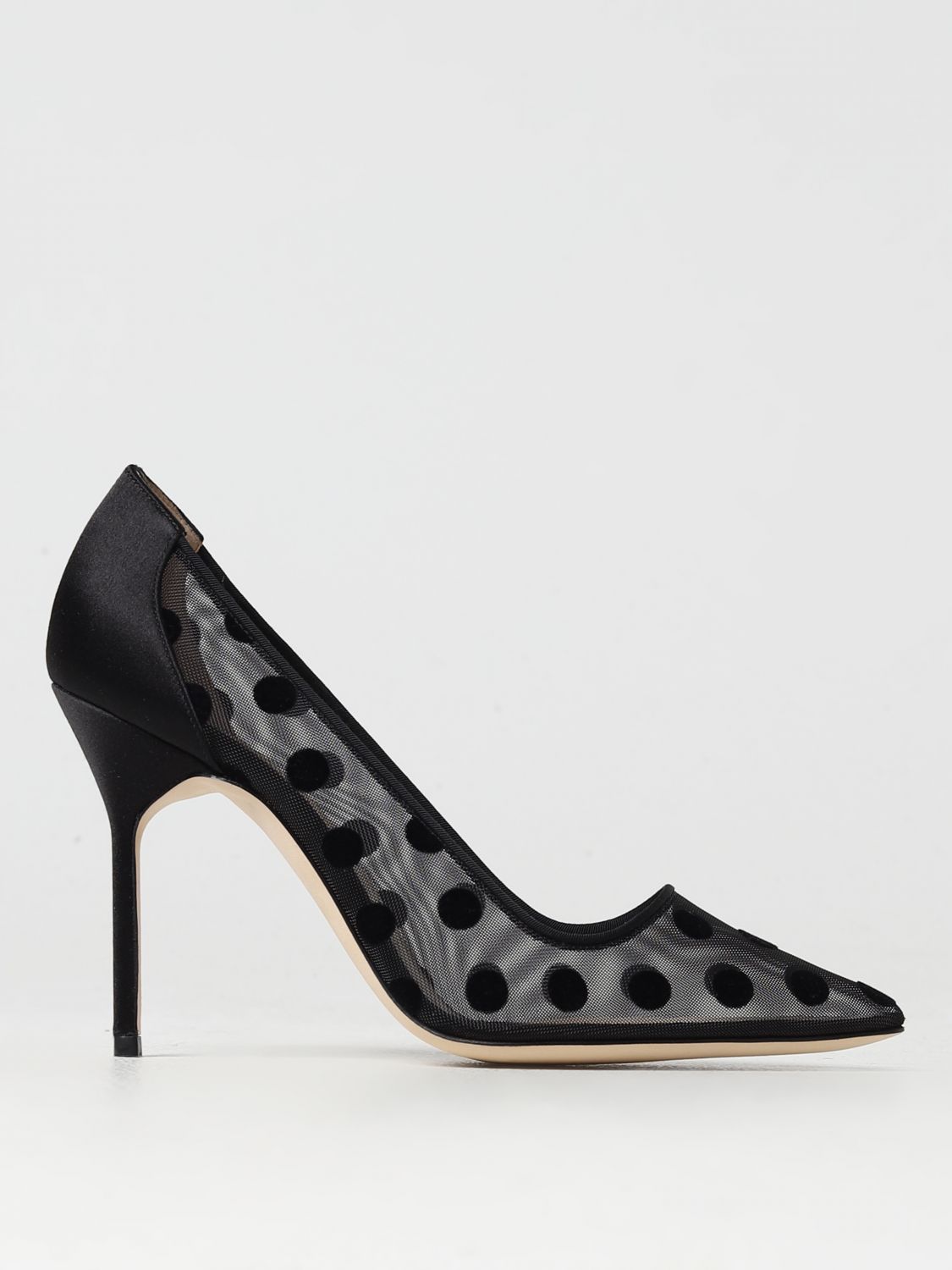 Manolo Blahnik High Heel Shoes MANOLO BLAHNIK Woman colour Black