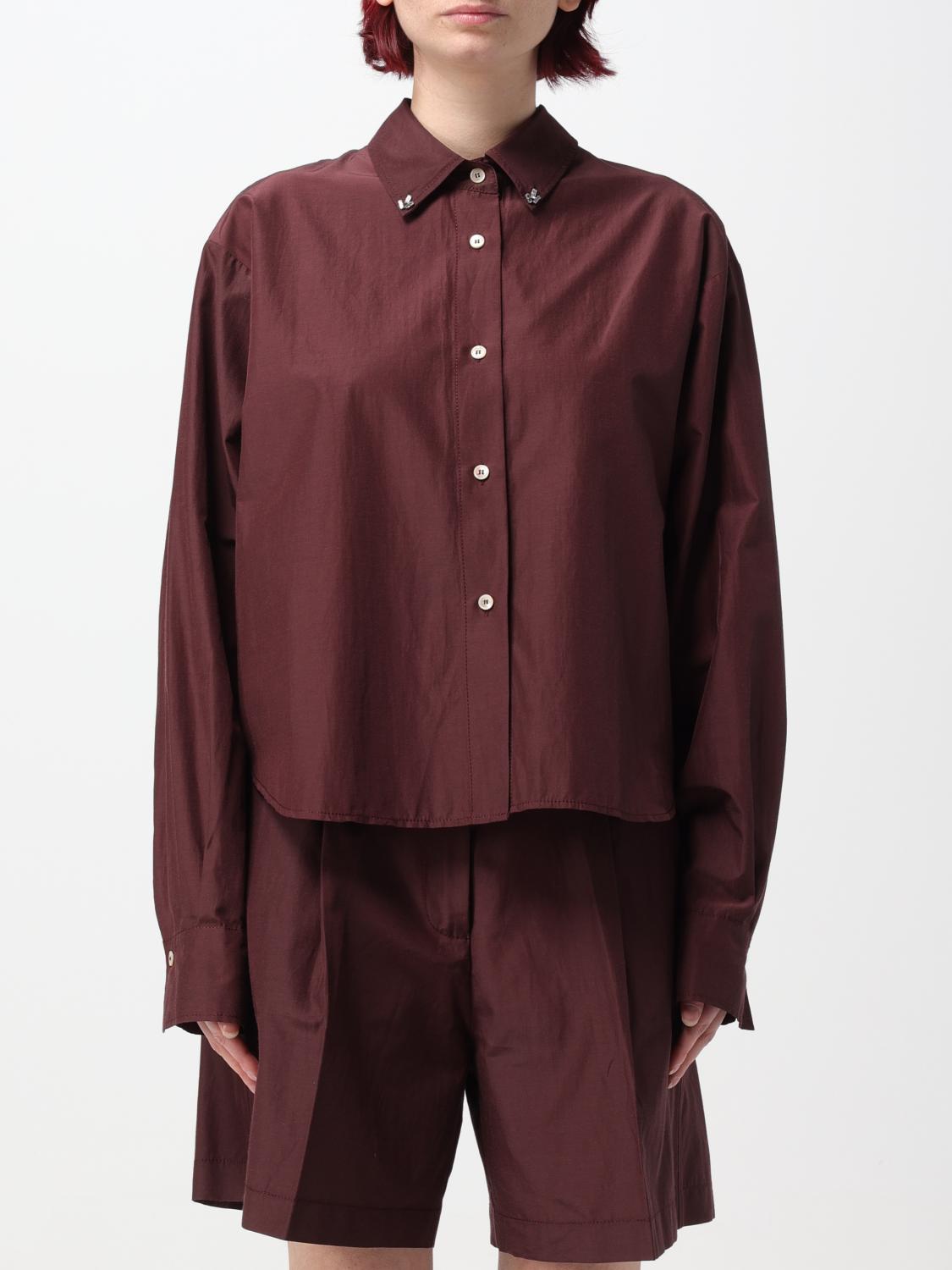 Forte Forte Shirt FORTE FORTE Woman colour Cocoa