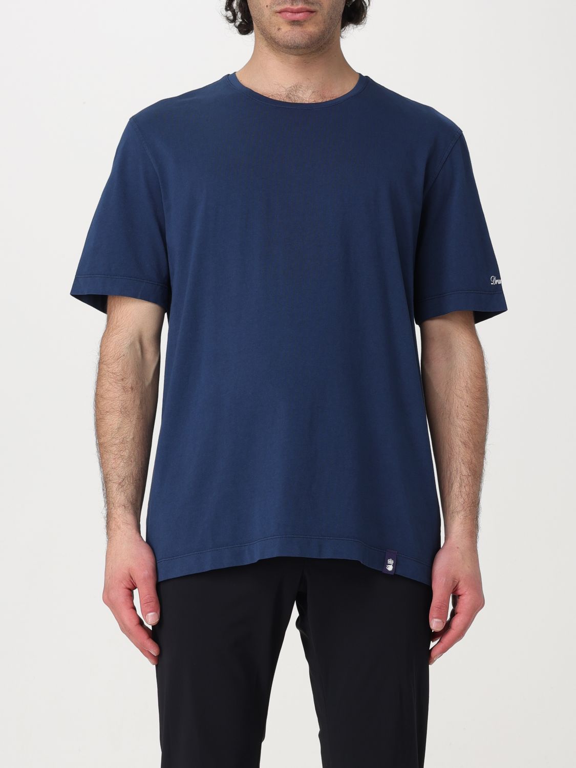 Drumohr T-Shirt DRUMOHR Men colour Navy