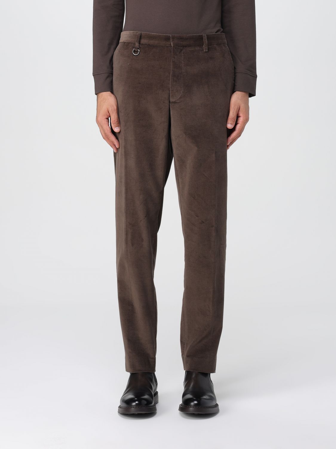 Paolo Pecora Trousers PAOLO PECORA Men colour Dove Grey