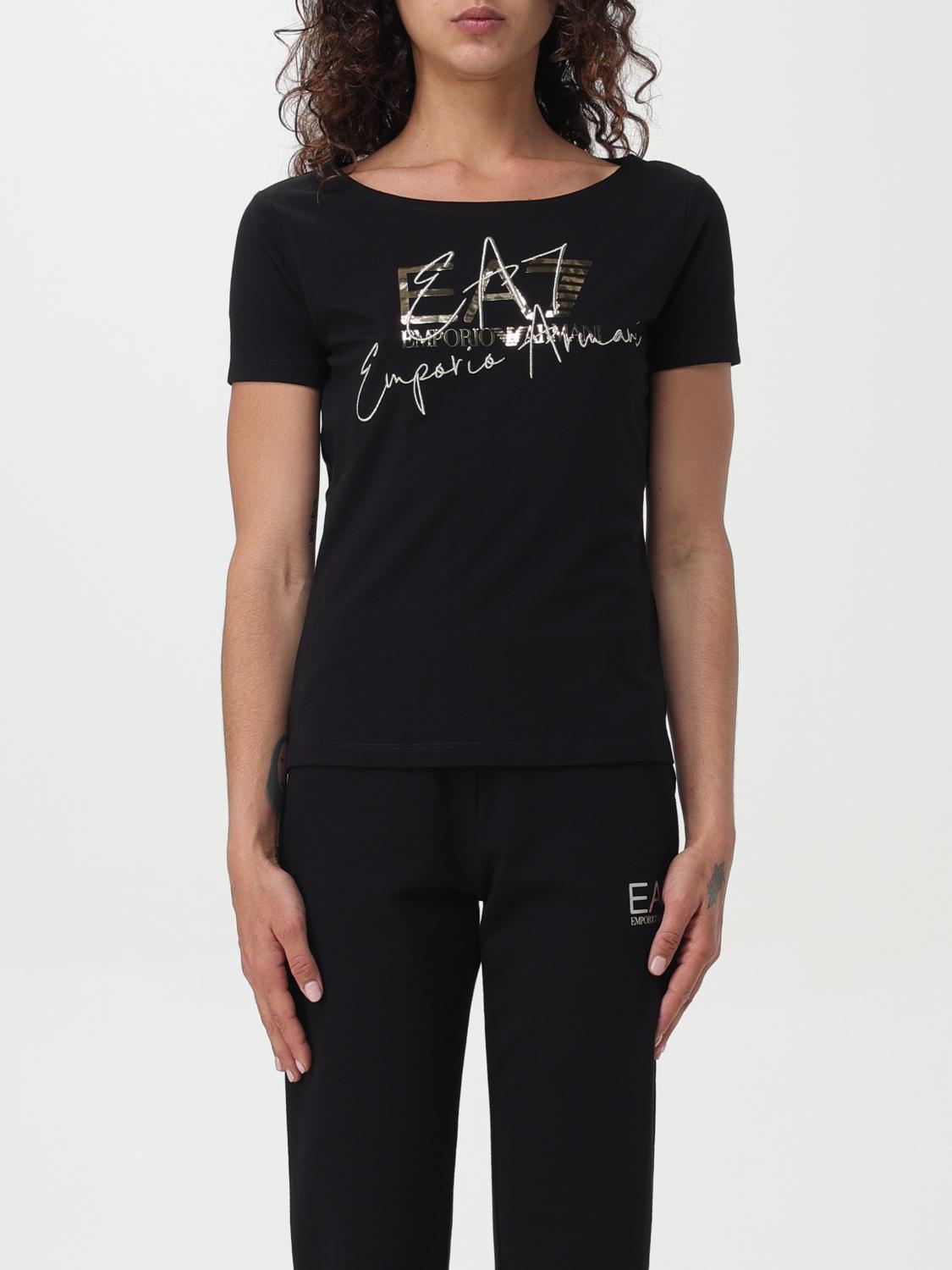 EA7 T-Shirt EA7 Woman color Black