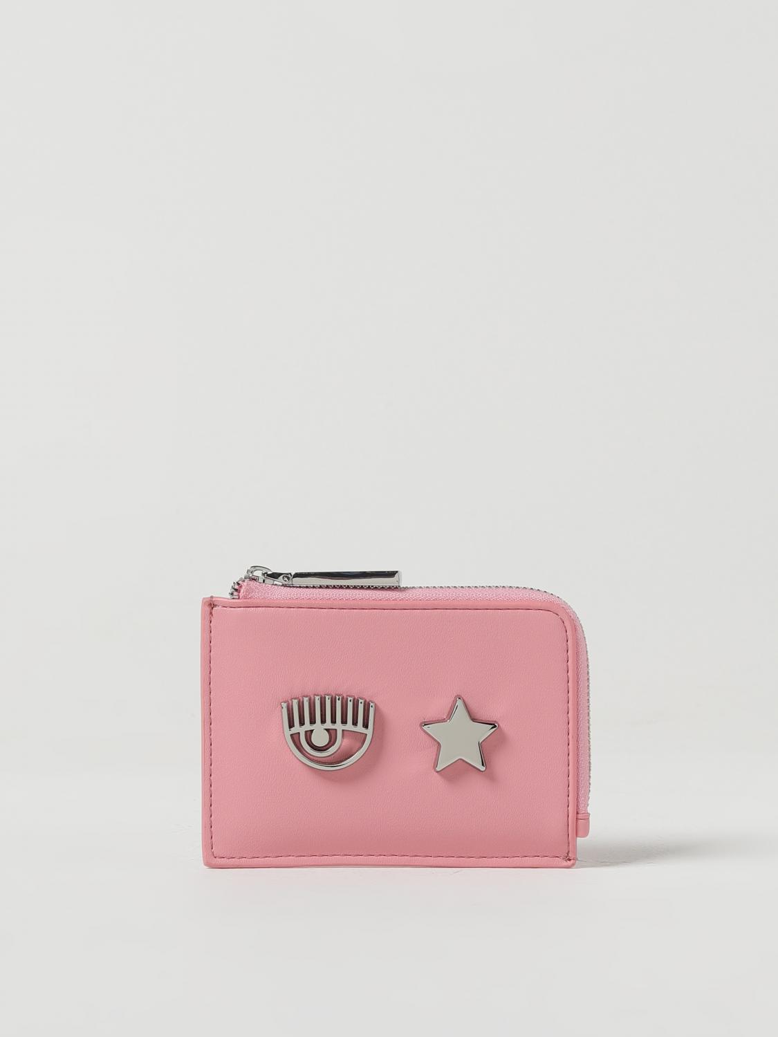 CHIARA FERRAGNI Wallet CHIARA FERRAGNI Woman colour Pink