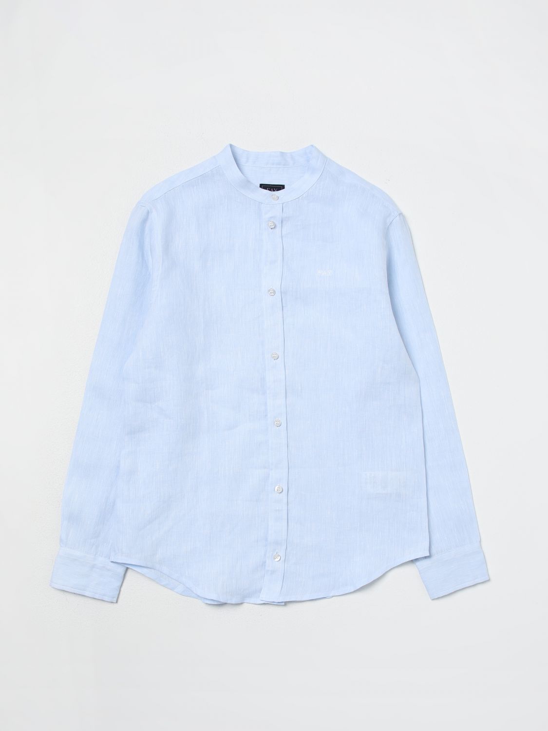 Fay Junior Shirt FAY JUNIOR Kids color Sky Blue