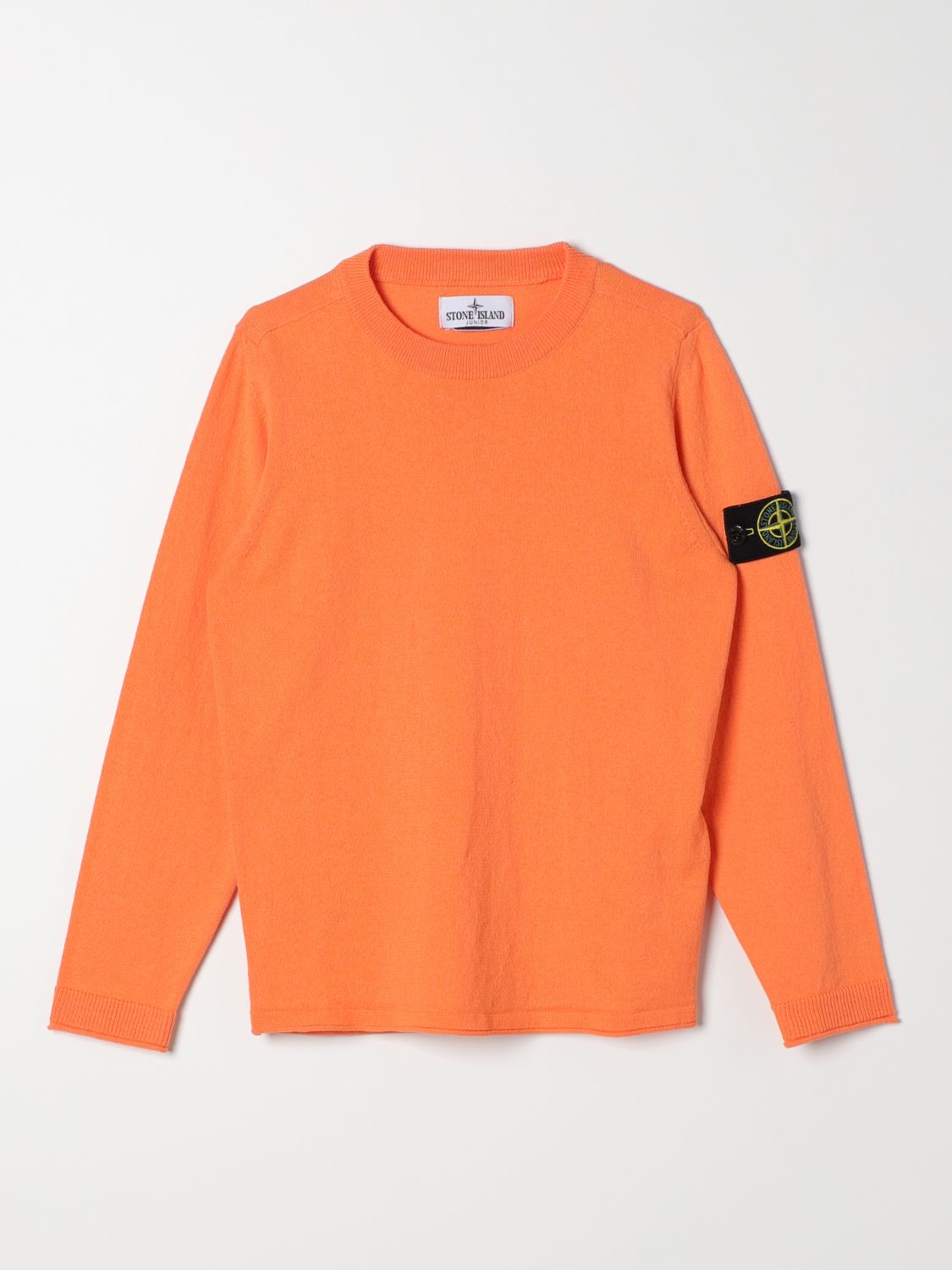 Stone Island Junior Jumper STONE ISLAND JUNIOR Kids colour Orange