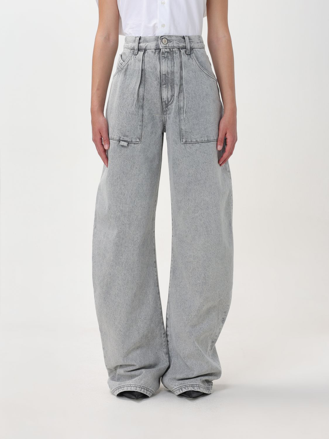 The Attico Jeans THE ATTICO Woman colour Grey