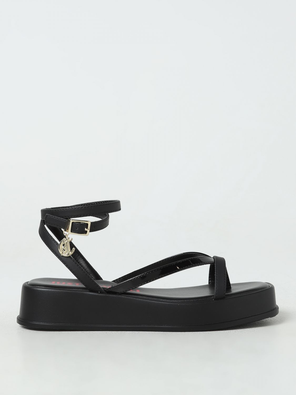 Just Cavalli Heeled Sandals JUST CAVALLI Woman colour Black