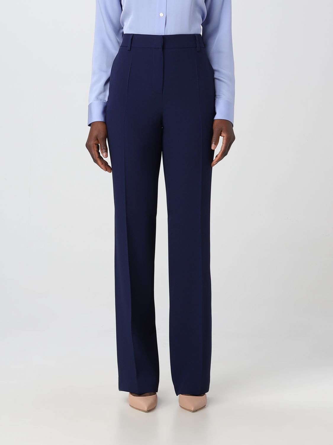 Alberta Ferretti Trousers ALBERTA FERRETTI Woman colour Blue