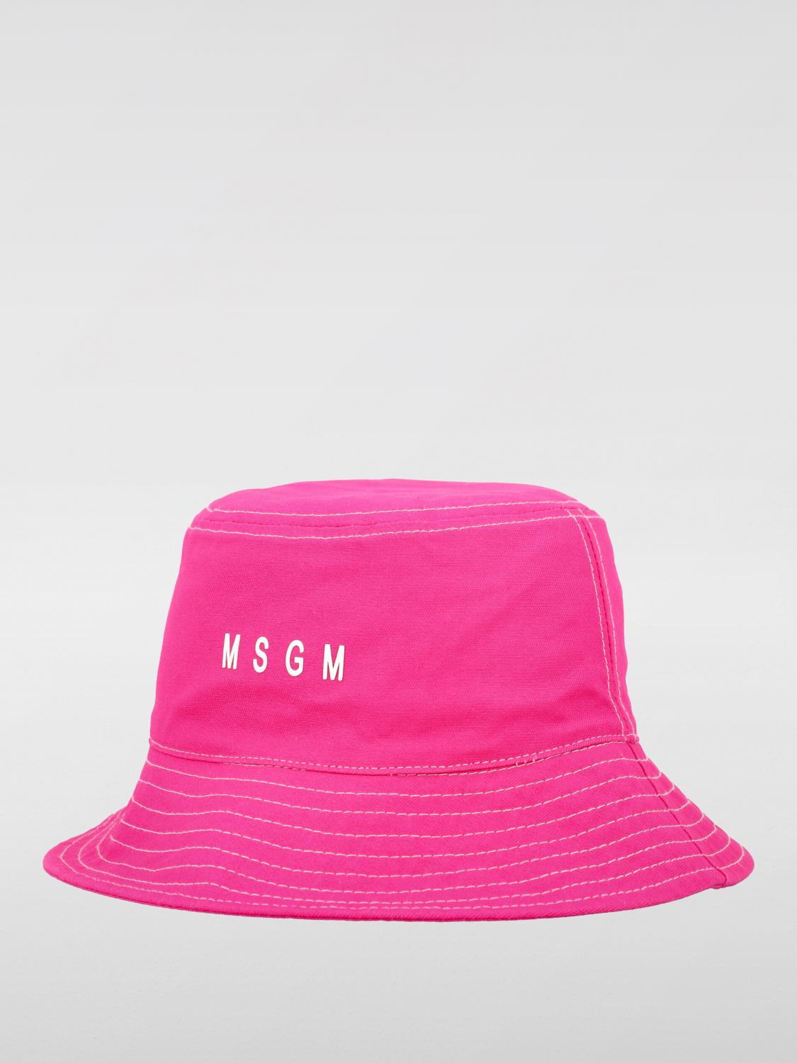 Msgm Kids Hat MSGM KIDS Kids color Fuchsia